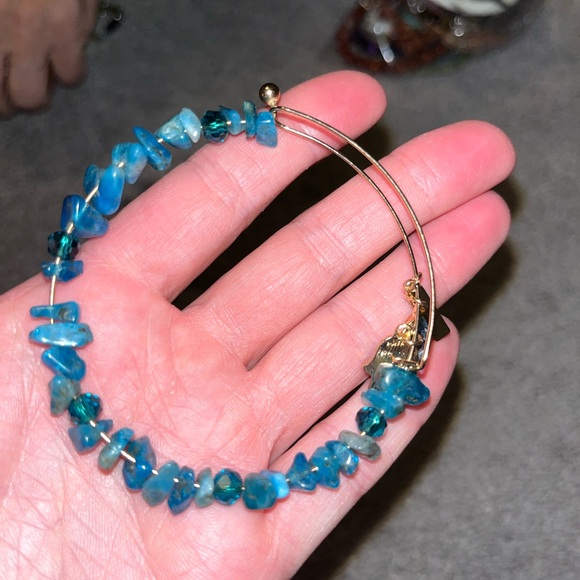 BLUE APATITE BRACELET - Picture 2 of 3